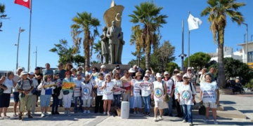 Emeklinin sefalet feryadı Bodrum’da meydanlara taşındı