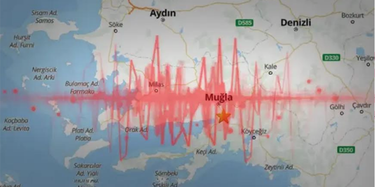 Muğla ve Ege’de 14 dakikada üç deprem