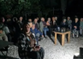 İKİZKÖY AKBELEN’DE TOPRAKLARINI KORUMAK İÇİN YENİ DİRENİŞ ÇADIRI KURDULAR..