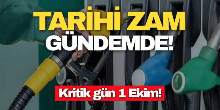 Akaryakıta Büyük Zam Beklentisi! 1 Ekim Tarihi İçin Kritik Uyarı
