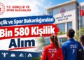 Gençlik ve Spor Bakanlığından 3 bin 580 kişilik alım