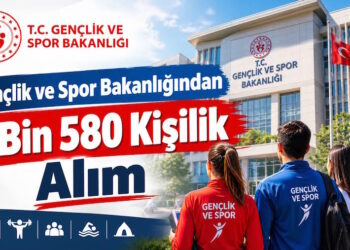 Gençlik ve Spor Bakanlığından 3 bin 580 kişilik alım
