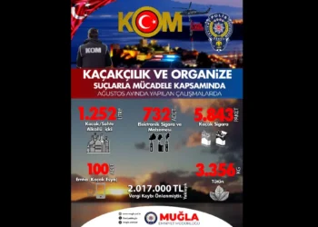 MUĞLA’DA KAÇAKÇILIK OPERASYONLARI: 2 MİLYON LİRALIK VERGİ KAYBI ENGELLEDİ!