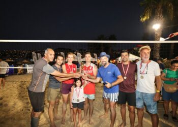 Plaj Voleybolu Şenliği Gündoğan’da Tamamlandı