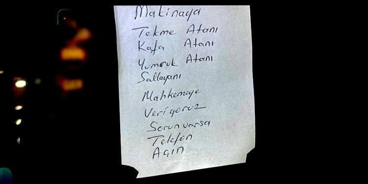 Bodrum’da İlginç Uyarı Notu: “Tekme, Kafa, Yumruk Atanı Mahkemeye Veriyoruz”