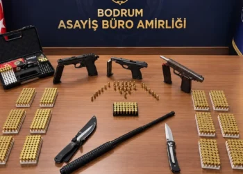 Bodrum’da silah sesleri paniğe neden oldu: 2 gözaltı