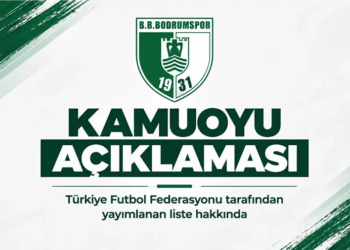 Bodrumspor’dan bahis soruşturması açıklaması