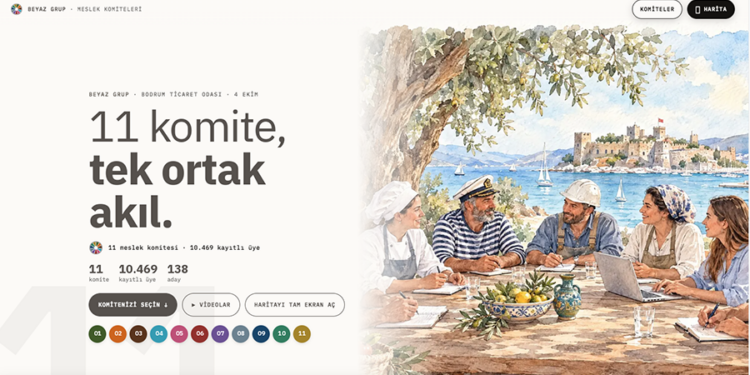 Beyaz Grup: “Bodrum’un Verisi Artık Bodrum İçin Çalışacak”