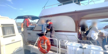 BODRUM’DA TEKNEDE YARALANANLAR İÇİN SAHİL GÜVENLİK KURTARMA OPERASYONU YAPTI