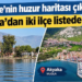 Türkiye’nin huzur haritası çıkarıldı: Muğla’dan 2 ilçe listede