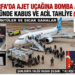 ANKARA-ŞANLIURFA UÇAĞINDA BOMBA NOTU ALARMI! YOLCULAR ACİL TAHLİYE EDİLDİ