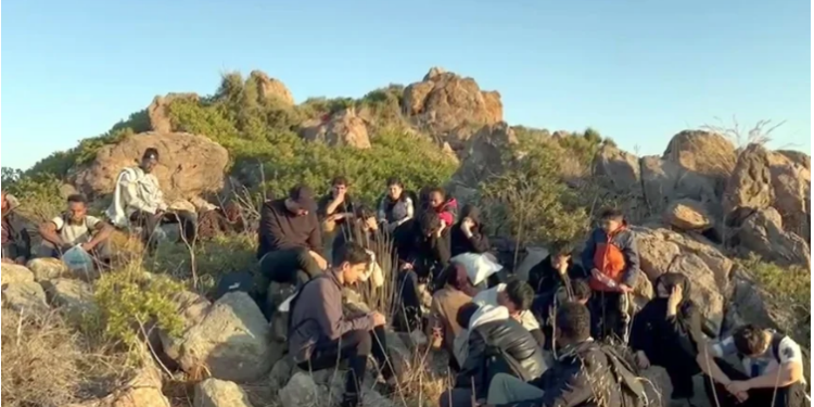 Bodrum Dağlarında Kaçak Göçmen Avı: 23 Kişi Yakalandı!