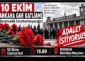 Bodrum’da 10 Ekim Ankara Gar Katliamı Açıklaması yapılacak