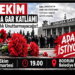 Bodrum’da 10 Ekim Ankara Gar Katliamı Açıklaması yapılacak