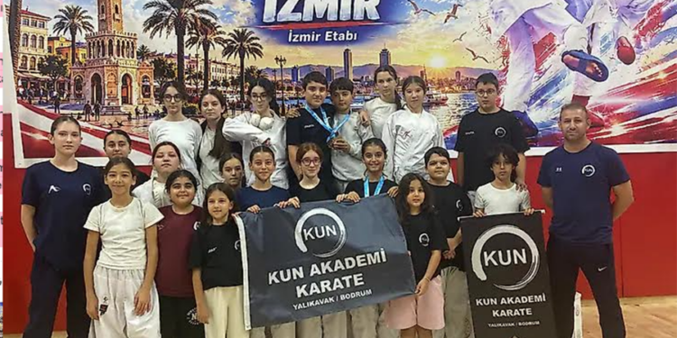 Yalıkavak’ın karatecilerinden madalya yağmuru