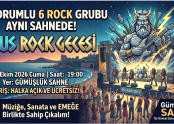 Bodrumlu 6 Rock Grubu Gümüşlük Sahne’de Buluşuyor