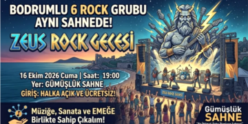 Bodrumlu 6 Rock Grubu Gümüşlük Sahne’de Buluşuyor