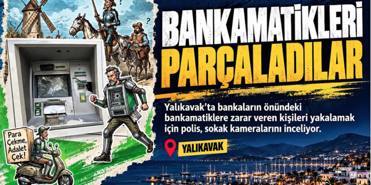 Bodrum- Yalıkavak: Bunlarda bankamatik Donkişotları, acımadan saldırdılar