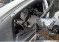 Muğla’da Araç İçinde Tüp Patladı!Otomobil Hurdaya Döndü