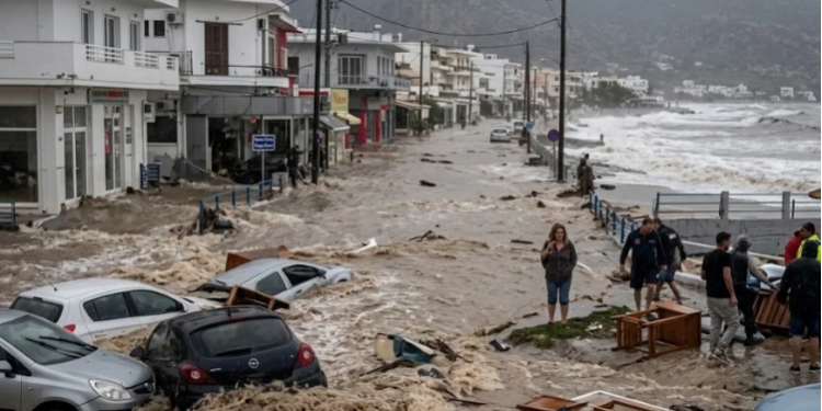 RODOS’U FIRTINA VE SAĞANAK VURDU: 1 ÖLÜ, KAYIPLAR VAR