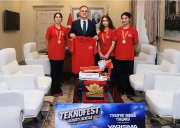 Muğlalı ortaokul öğrencilerinden TEKNOFEST’te Türkiye birinciliği başarısı
