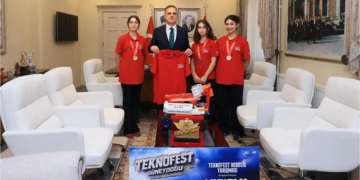 Muğlalı ortaokul öğrencilerinden TEKNOFEST’te Türkiye birinciliği başarısı