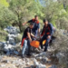 DAĞDA MAHSUR KALAN ALMAN TURİST DENİZDEN KURTARILDI