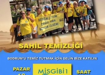 Bitez Kabakum Plajı’nda Sahil Temizliği Etkinliği Düzenleniyor