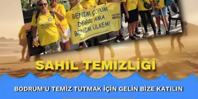Bitez Kabakum Plajı’nda Sahil Temizliği Etkinliği Düzenleniyor