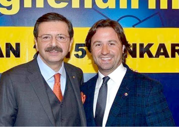 TOBB Başkanı Hisarcıklıoğlu’ndan Erdem Ağan’a Tebrik