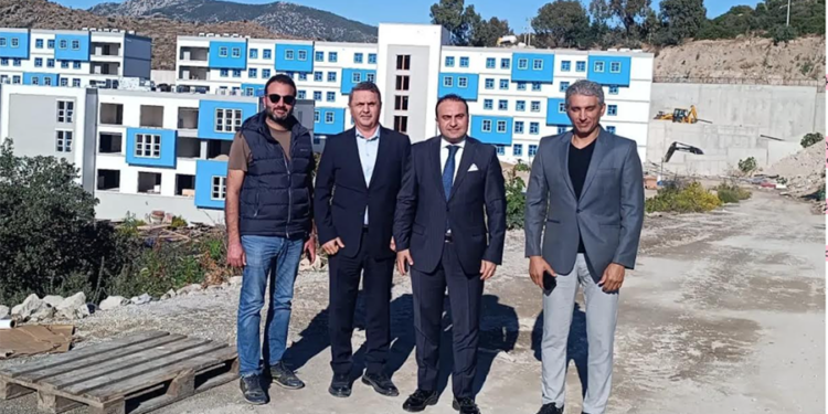 Bodrum’daki 400 Kapasiteli Yeni Yurt İnşaatına İnceleme Turu!