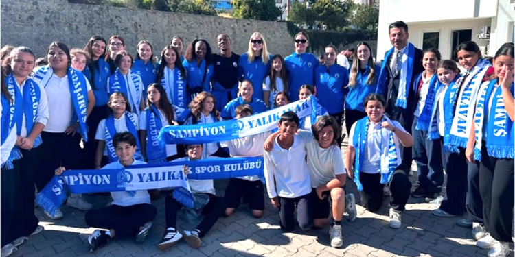 Yalıkavakspor’dan Anlamlı Ziyaret: Şampiyon “Denizin Kızları” Öğrencilere İlham Oldu