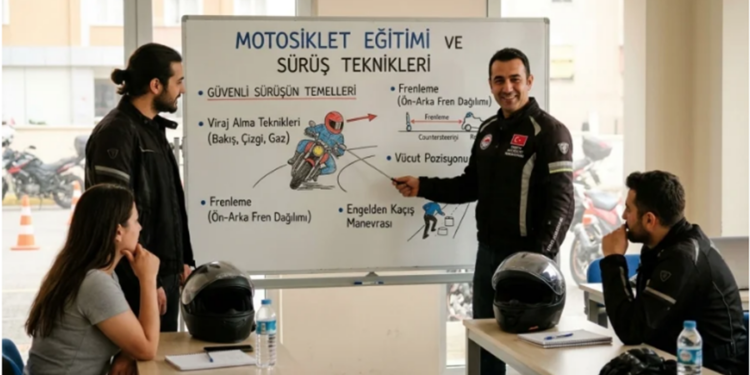 BODRUM’DA MOTOSİKLET SÜRÜCÜLERİNE ÜCRETSİZ GÜVENLİ SÜRÜŞ EĞİTİMİ