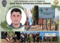 Şehit Polis Tayfun Baş Hatıra Ormanı anısına hazırlanan bilgilendirici görsel.