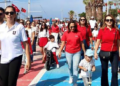 Turgutreis’te 29 Ekim Coşkusu: Uğur Okulları Öğrencileri Sokakları Kırmızı Beyaza Boyadı