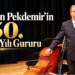 Numan Pekdemir 50. sanat yılı kutlama görseli.