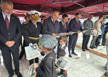 Muğla’da Cumhuriyet heyecanı yaşatıldı! “Yazıyor, Cumhuriyetin ilanını yazıyor”