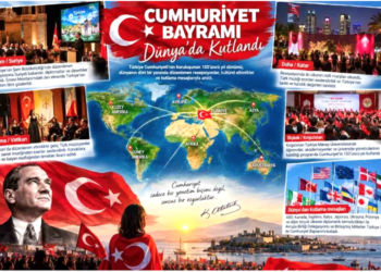 CUMHURİYET BAYRAMI DÜNYADA KUTLANDI