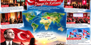 CUMHURİYET BAYRAMI DÜNYADA KUTLANDI
