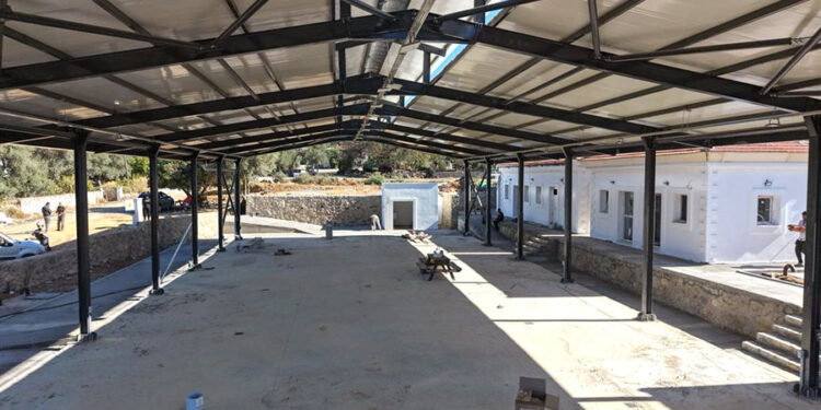 Pınarlıbelen Pazar Yeri ve Sosyal Etkinlik Alanı Projesinde Sona Yaklaşıldı