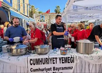 Bodrum’da Cumhuriyet sevgisi aynı sofrada buluştu