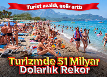 Turist Azaldı, Gelir Arttı! Turizminde 51 Milyar Dolarlık Rekor