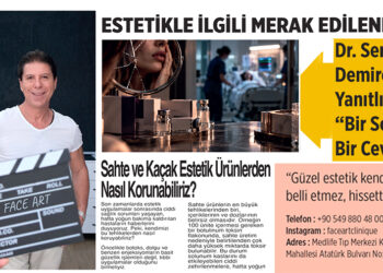 Dr. Serdar Demiroğlu'nun sahte estetik ürünlerle ilgili bilgilendirici yazısı.