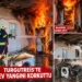 TURGUTREİS’TE BUZDOLABININ KABLOSU ARK YAPTI, YANGIN ÇIKTI