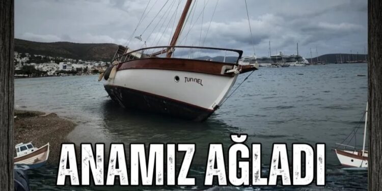 Bodrum’da olumsuz hava koşulları ve boat show tekne sahiplerini ve kaptanları isyan ettirdi “Anamız ağladı”