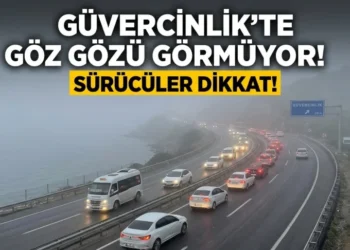 BODRUM-MİLAS YOLUNDA SİS KÂBUSU: GÜVERCİNLİK’TE GÖRÜŞ MESAFESİ DÜŞTÜ, TRAFİK DURMA NOKTASINA GELDİ!